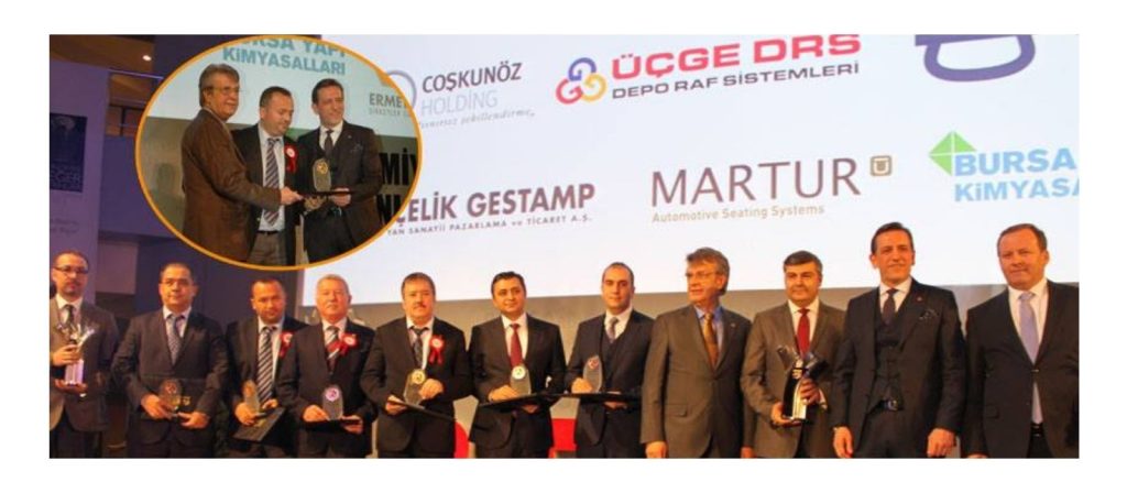 Üçge DRS yılı Ekonomi Oscar’ıyla kapattı